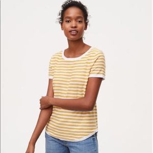 LOFT nautical top EUC